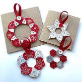 EPP Christmas Decorations in Scandi Kit