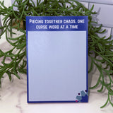 A6 Quilting Notepads - For Quilters Who Stitch, Swear, and Keep Going
