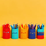 Pencil Pots – Sirdar Kith & Kin – Crochet Kit