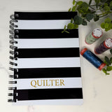 Quilter Weekly Planner with Notebook
