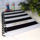Quilter Weekly Planner with Notebook