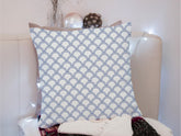 Sashiko: Cotton Fabric: 1m x 1.42m - Navy | White | Ivory