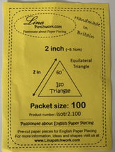 Triangle (equilateral) - Pre-cut Paper Pieces