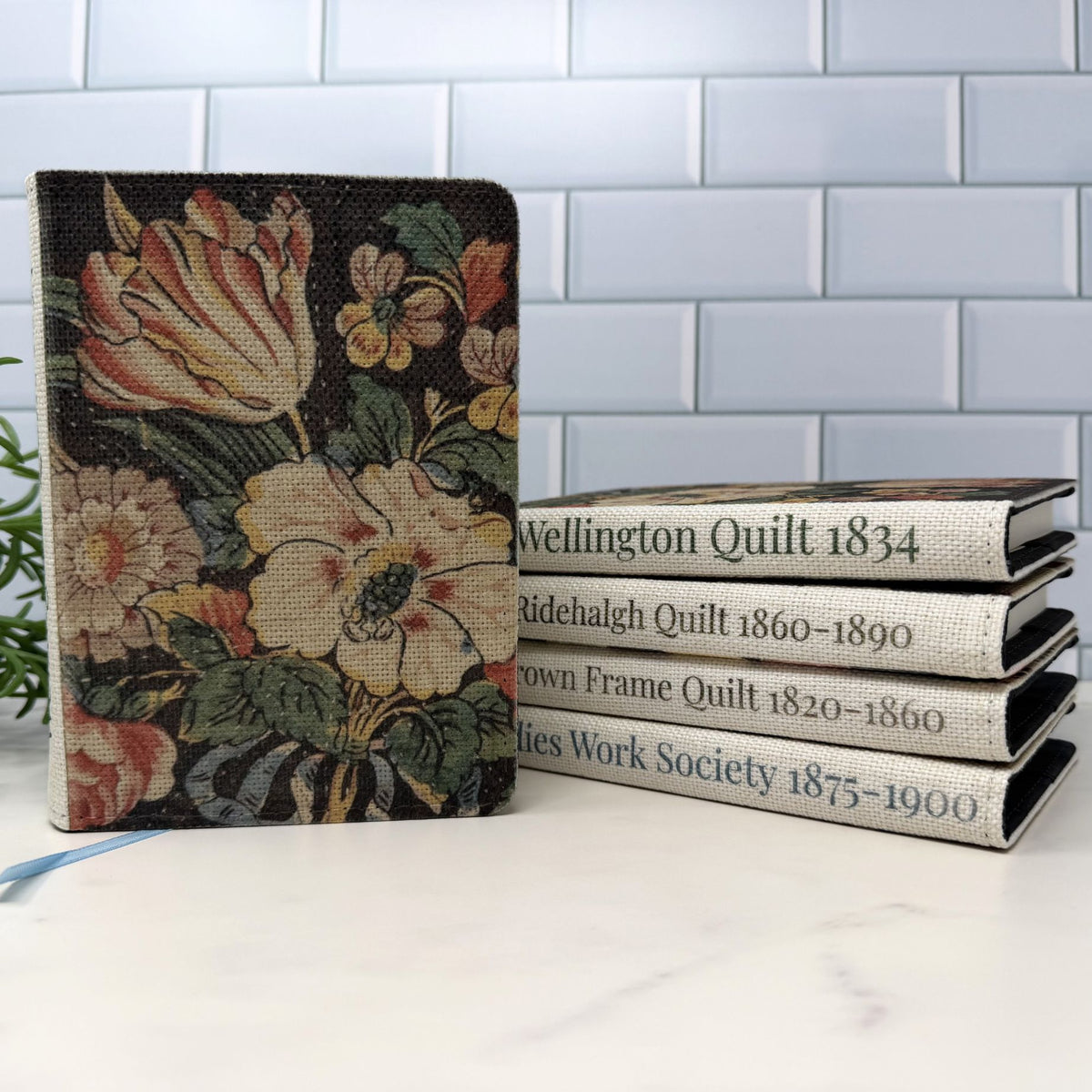 A6 Heritage linen notebooks
