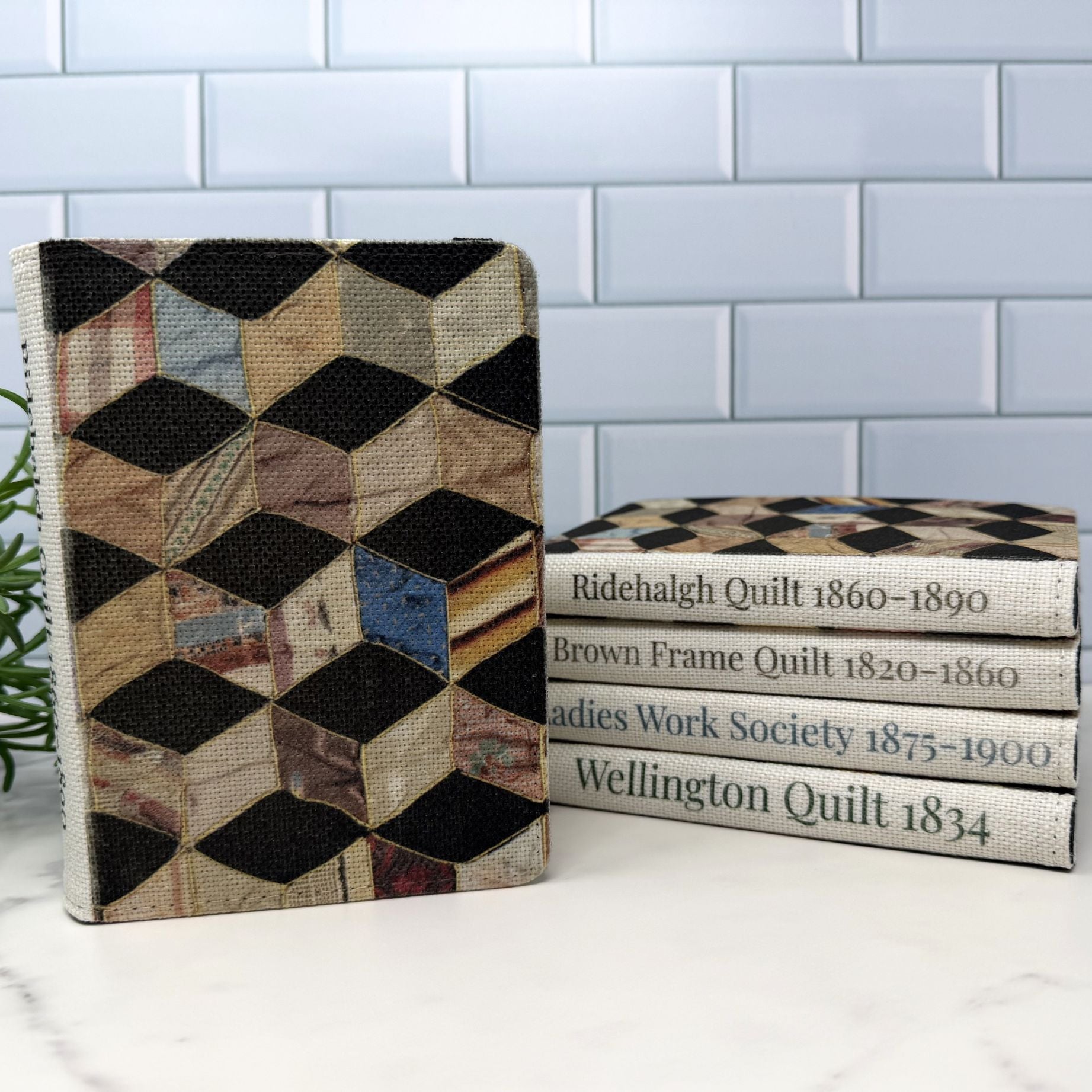 A6 Heritage linen notebooks