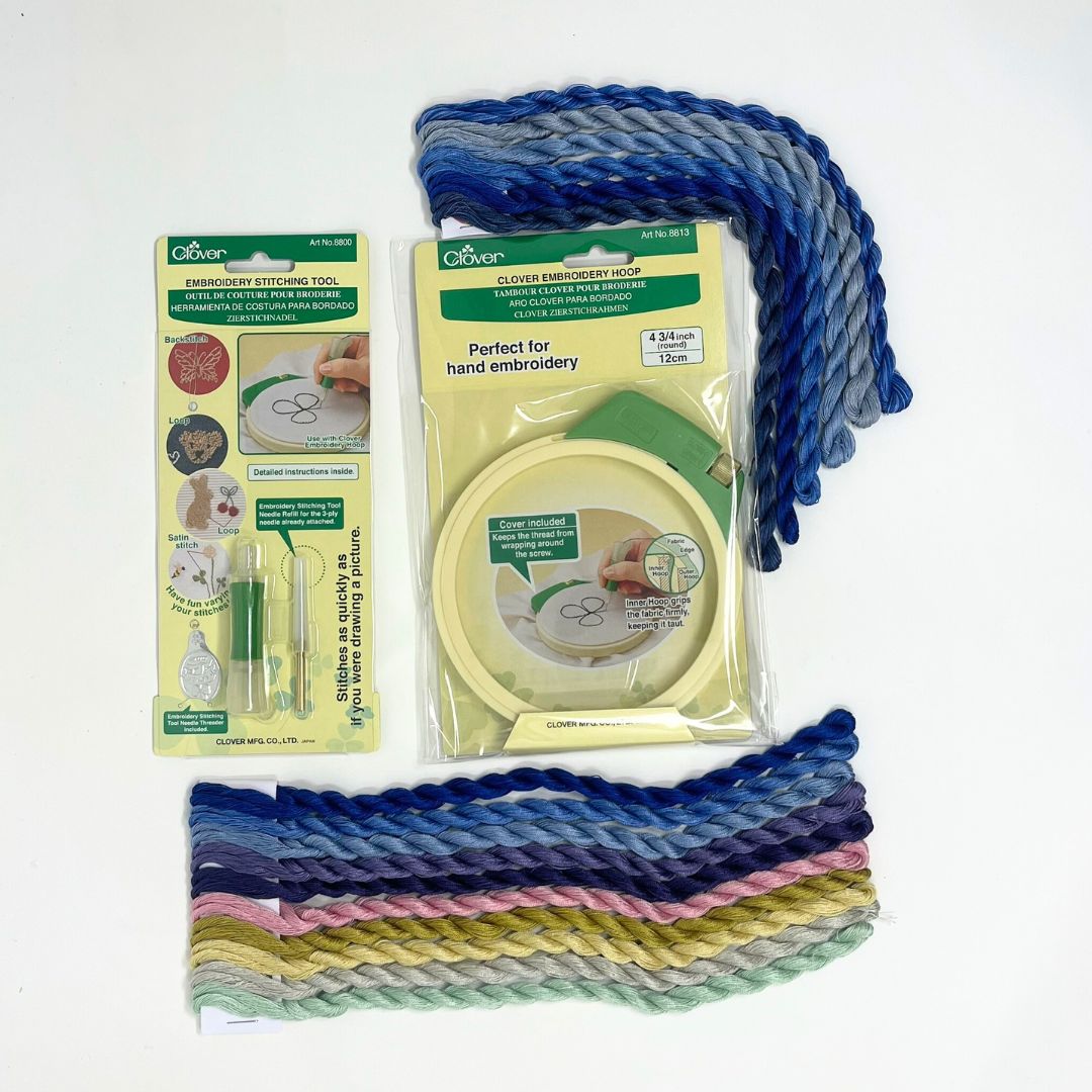 Clover Hand Embroidery Set *35% Saving