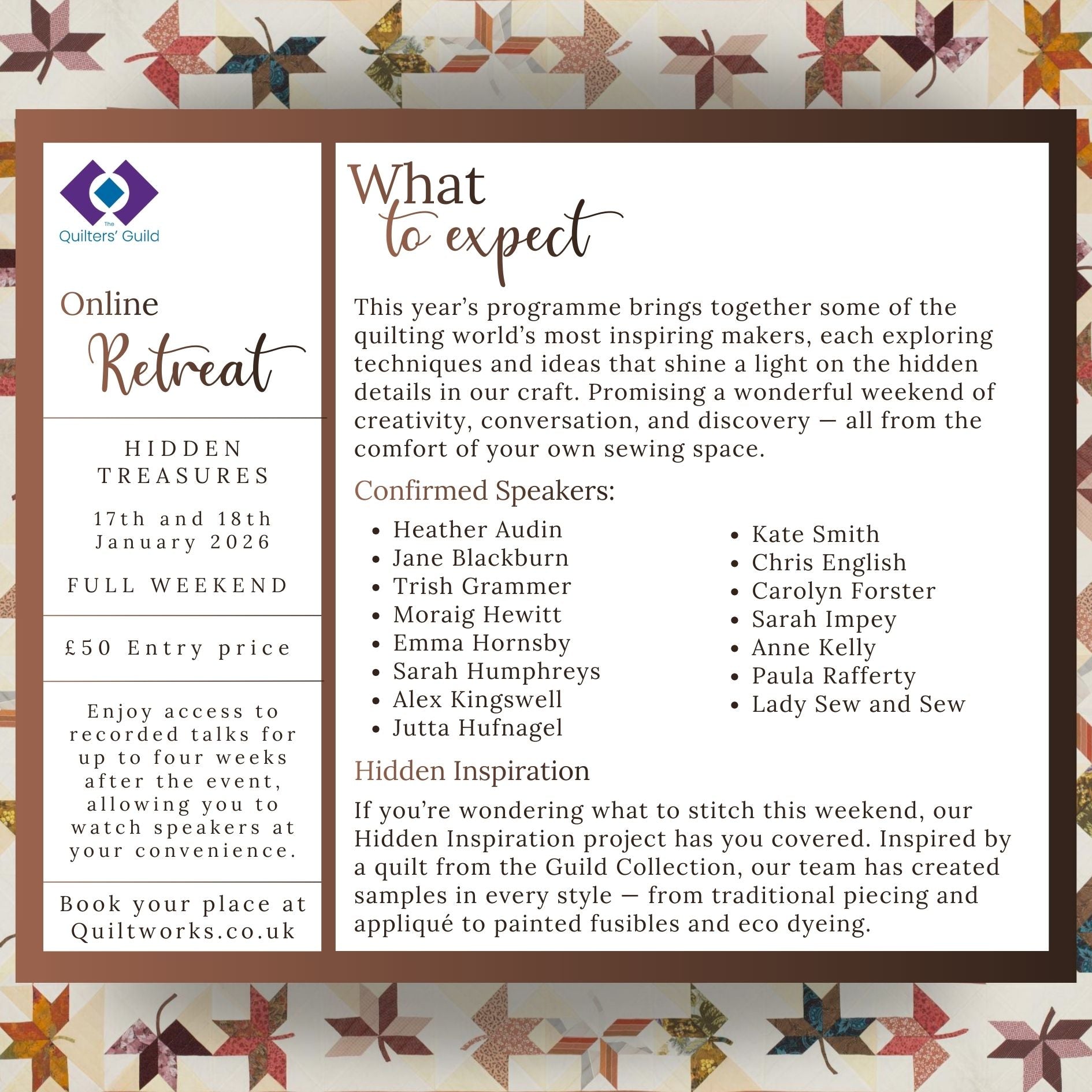 Hidden Treasures Online Retreat