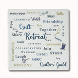 Stitching Together: Guild Retreat Mug & Coaster