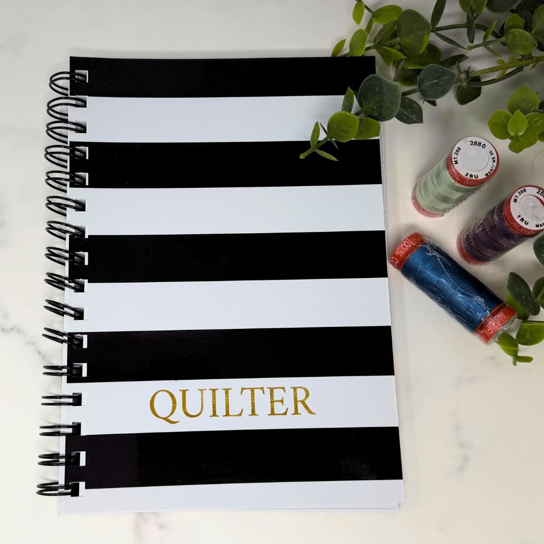 Quilter Weekly Planner with Notebook