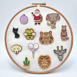 Mandala Cat Needle Minder